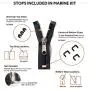 Zipper Rescue Zipper Repair Kits – The Original Zipper Repair Kit, Made in America Since 1993 (Marine)