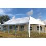 DELTA Canopies 40x20 PVC Frame Tent White - Wedding Party Canopy Shelter