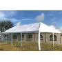 DELTA Canopies 40x20 PVC Frame Tent White - Wedding Party Canopy Shelter