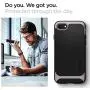 Spigen Neo Hybrid Designed for iPhone SE 2020 Case/Designed for iPhone 8 Case (2017) / Designed for iPhone 7 Case (2016) - Gunmetal