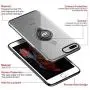 iPhone 8 Plus Case, iPhone 7 Plus Semi-Transparent Clear Case with Ring Holder Kickstand Built-in Metal Sheet Work with Magnetic Car Mount Ultra-Slim Cover Case for iPhone 8 Plus 5.5 inch - Clear iPhone 8 Plus Case, iPhone 7 Plus Semi-Transparent Clear Case with Ring Holder Kickstand Built-in Metal Sheet Work with Magnetic Car Mount Ultra-Slim Cover Case for iPhone 8 Plus 5.5 inch - Clear