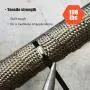 90pcs 11.8 Inch Stainless Steel Multi-Purpose Metal Cable Zip Ties Heavy Duty, Black Plastic Coated 90pcs 11.8 Inch Stainless Steel Multi-Purpose Metal Cable Zip Ties Heavy Duty, Black Plastic Coated