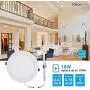 TORCHSTAR Basic Series 18W 8 Inch Recessed Lights with Junction Box, Dimmable Ultra Thin LED Downlight, 120W Eqv., ETL & Energy Star Listed, 3000K Warm White, 5 Years Warranty, Pack of 6 TORCHSTAR Basic Series 18W 8 Inch Recessed Lights with Junction Box, Dimmable Ultra Thin LED Downlight, 120W Eqv., ETL & Energy Star Listed, 3000K Warm White, 5 Years Warranty, Pack of 6