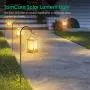 TomCare Solar lights Metal Flickering Flame Solar Lantern Outdoor Hanging Lanterns Lighting Heavy Duty Solar Powered Waterproof Umbrella LED Flame Lights for Garden Patio Pathway Deck Yard, 2 Pack TomCare Solar lights Metal Flickering Flame Solar Lantern Outdoor Hanging Lanterns Lighting Heavy Duty Solar Powered Waterproof Umbrella LED Flame Lights for Garden Patio Pathway Deck Yard, 2 Pack