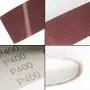 KALIM 3x21-Inch Sanding Belt, 18 Pack (3 Each of 60, 80, 120, 180, 240, 400 Grits) Aluminum Oxide Belt, Premium Sandpaper for Portable Belt Sander, Woodworking, Metal Polishing