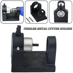 ZYL Double-Headed Nibbler Metal Cutter Holder Holder for Double Head Sheet Metal Nibbler Cutter Drill Tool