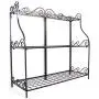 Plant Flower Stand Plant Display Freestanding Metal Scrollwork Design Foldable 3-Tier Plant Stand Home Storage Organizer Display Stand Rack Book Shelf Plant Flower Stand Plant Display Freestanding Metal Scrollwork Design Foldable 3-Tier Plant Stand Home Storage Organizer Display Stand Rack Book Shelf