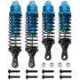 Hobbypark Shock Absorber Assembled Front & Rear Shocks Replace 5862 for 1/10 Traxxas Slash 4x4 4WD Upgrade Parts (4-Pack) (Blue) Hobbypark Shock Absorber Assembled Front & Rear Shocks Replace 5862 for 1/10 Traxxas Slash 4x4 4WD Upgrade Parts (4-Pack) (Blue)