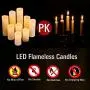 HANZIM Flameless Candles Battery Operated Candles 4'' 5'' 6'' 7'' 8'' 9'' Set of 9 Ivory Real Wax Pillar LED Candles with 10-Key Remote and Cycling 24 Hours Timer (Ivory 9 Pack) HANZIM Flameless Candles Battery Operated Candles 4'' 5'' 6'' 7'' 8'' 9'' Set of 9 Ivory Real Wax Pillar LED Candles with 10-Key Remote and Cycling 24 Hours Timer (Ivory 9 Pack)
