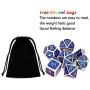 N/D DND Role Playing Dungeons and Dragons Metal Dice Set Pathfinder RPG Games DND Dice