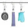TSJ 20 Pack Laundry Hooks Clothes Pins Hanging Clips Metal Baby Delicate Item Hanger Rack Office Home Travel Portable TSJ 20 Pack Laundry Hooks Clothes Pins Hanging Clips Metal Baby Delicate Item Hanger Rack Office Home Travel Portable