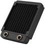Osprey Computer Radiator Copper Water Cooling Cooler for CPU Heat Sink - Liquid Heat Exchanger Dual G1/4 Port (120mm)