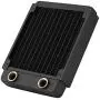 Osprey Computer Radiator Copper Water Cooling Cooler for CPU Heat Sink - Liquid Heat Exchanger Dual G1/4 Port (120mm)
