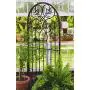 H Potter Garden Trellis for Climbing Plants Metal Wrought Iron Outdoor Wall Panel for Vines Flowers H Potter Garden Trellis for Climbing Plants Metal Wrought Iron Outdoor Wall Panel for Vines Flowers