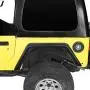 Hooke Road Wrangler TJ 4.3'' Wide Rear Steel Fender Flares Tubular Flat Wheel Cover Guards Compatible with Jeep Wrangler TJ 1997 1998 1999 2000 2001 2002 2003 2004 2005 2006 (2 PCS Rear) Hooke Road Wrangler TJ 4.3'' Wide Rear Steel Fender Flares Tubular Flat Wheel Cover Guards Compatible with Jeep Wrangler TJ 1997 1998 1999 2000 2001 2002 2003 2004 2005 2006 (2 PCS Rear)
