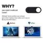 Webcam Cover, Camera Cover Slide, 6 Pack Ultra Thin Laptop Camera Cover Slide Apply to Laptop, Tablet, Smartphone, Computer Camera Cover Protect Your Privacy and Security(Black) Webcam Cover, Camera Cover Slide, 6 Pack Ultra Thin Laptop Camera Cover Slide Apply to Laptop, Tablet, Smartphone, Computer Camera Cover Protect Your Privacy and Security(Black)
