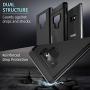 ESR Metal Kickstand Case Compatible for Samsung Note 9,[Vertical and Horizontal Stand] [Reinforced Drop Protection] Hard PC Back with Flexible TPU Bumper for Note 9(Black)