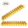 2 pcs Applicable m.2 nvme ssd 2280 Heatsinks Gold