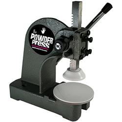 THE POWDER PRESS Cosmetic Pressing Tool Featured in Like A BOSS Movie - for Face Powder and Eye Shadow Indie Makeup Production - Stop Hand-Pressing!