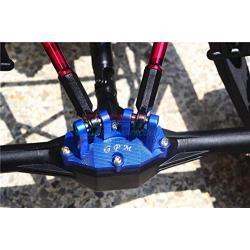 GPM Losi 1:10 Baja Rey / Rock Rey Upgrade Parts Aluminum Rear Upper Gearbox Mount for Upper Suspension Links - 1Pc Set Blue