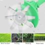 MOCOHANA 21V Cordless Grass Trimmer with Steel Blades Mini Mower Weed Wacker Battery & Charger Included