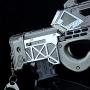 APEX Legends Games Metal P90 Prowler Submachine Gun Keychain Model Action Figure Arts Toys Collection Gift