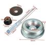KBINGO Metal Blade Adapter Kit for STIHL FS55 FS56 FS80 FS85 FS90 FS100 FS110RX FS120 FS120R FS130 FS130R FS200 FS200R FS250 FR220 FR260 FR350 FR450 String Trimmer & Weedeater