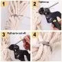 YaeCCC Cable Tie Gun with 30 Pcs Stainless Steel Locking Cable Zip Ties Kit, Zip Tie Tool Exhaust Strap Wrap Coated Cable Tie for 4'' 6'' 8'' Stainless Steel Cable Ties YaeCCC Cable Tie Gun with 30 Pcs Stainless Steel Locking Cable Zip Ties Kit, Zip Tie Tool Exhaust Strap Wrap Coated Cable Tie for 4'' 6'' 8'' Stainless Steel Cable Ties