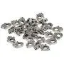 Homyl 30 Pieces Tibetan Silver Metal Hand Shaped Evil Eye Loose Spacer Beads Jewelry Making Charms Accessories Findings