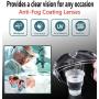 Stylle Safety Goggles Glasses, Protective Eyewear with Clear Lens Wide Vision Scratch Resistant Splash Proof Eye Shield Googles for Work Lab Chemistry 1