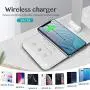 MCHATTE LED Desk Lamp with Wireless Charger, USB Charging Port, Dimmable Eye-Caring Desk Light with 5 Brightness Levels & 5 Lighting Modes, Touch Control, Auto Timer (White) MCHATTE LED Desk Lamp with Wireless Charger, USB Charging Port, Dimmable Eye-Caring Desk Light with 5 Brightness Levels & 5 Lighting Modes, Touch Control, Auto Timer (White)