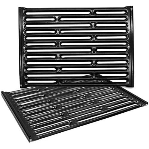 Hongso 7523 7521 7522 15 Inches Porcelain Enameled Cooking Grates Replacement for Weber Spirit E-210, Spirit S 200 & 210, Genesis Silver A, Spirit 500, 7534 65904 65905 Gas Grills, PCG523