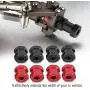Dilwe 4Pcs RC Car Wheel Hub Adaptor, RC Wheel Hex Hub Metal Adaptor for Traxxas Hsp Redcat Remote Control Crawler Upgrade Part(12mm) Dilwe 4Pcs RC Car Wheel Hub Adaptor, RC Wheel Hex Hub Metal Adaptor for Traxxas Hsp Redcat Remote Control Crawler Upgrade Part(12mm)