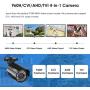 ZOSI 1080P Hybrid 4-in-1 HD TVI/CVI/AHD/CVBS 1920TVL 2.0MP CCTV Camera Home Security System 80ft Day/Night Vision Metal Waterproof Housing For 960H,720P,1080P,5MP,4K analog Surveillance DVR