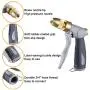 V.C.Formark Garden Hose Nozzle, Heavy Duty Metal Hose Spray Nozzle, Adjustable Multi-Function Water Hose Nozzle for Hand Watering Plants & Lawn, Car Washing, Patio and Pets V.C.Formark Garden Hose Nozzle, Heavy Duty Metal Hose Spray Nozzle, Adjustable Multi-Function Water Hose Nozzle for Hand Watering Plants & Lawn, Car Washing, Patio and Pets