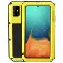 Simicoo Samsung A21 Metal Bumper Military Rugged Case with Screen Protector Silicone Full Body Hybrid Solid Shockproof Heavy Duty Armor Defender Tough Back Cover for Samsung A21 (Yellow, A21) Simicoo Samsung A21 Metal Bumper Military Rugged Case with Screen Protector Silicone Full Body Hybrid Solid Shockproof Heavy Duty Armor Defender Tough Back Cover for Samsung A21 (Yellow, A21)