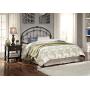 Ashley Furniture Signature Design - Nashburg Metal Headboard - Queen Size - Component Piece - Vintage Casual - Headboard Only - Bronze Finish