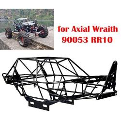 Que-T Metal Steel Frame Body Roll Cage for 1/10 RC Crawler Axial Wraith AX90053 RR10