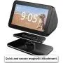 Stand for Echo Show 5, Metal Adjustable Stand Holder - Echo Show 5 Stand 360 Degree Swivel for Kitchen, Bedroom, Office (Black)