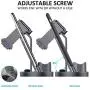 OLEBR Charging Stand 3 in 1 Compatible with AirPods, iWatch Series 6/SE/5/4/3/2/1,Phone 12/12 Pro/ 12 Pro Max/11/11 Pro/11 Pro Max/Xs/X Max/XR/X/8/8Plus/7/7 Plus /6S /6S Plus-Space Gray