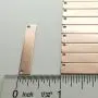 10 Pieces - 16K Rose Gold Plated Stamping Blank Bar Horizontal Pendant Name Plate Jewelry Supply Craft Supplies 1.35'' x 0.28'' (34.3mm x 7mm) - 10P4 (Rose Gold) 10 Pieces - 16K Rose Gold Plated Stamping Blank Bar Horizontal Pendant Name Plate Jewelry Supply Craft Supplies 1.35'' x 0.28'' (34.3mm x 7mm) - 10P4 (Rose Gold)