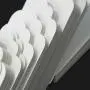 Paper Tags Gift Hang Tags with String 200pcs White