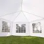 Outsunny 22 x 16 ft Canopy Party Event Tent with 2 Pull-Back Doors, Column-Less Event Space, & 8 Cathedral Windows