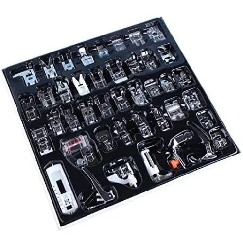 DIYARTS 42PCS Presser Feet Set Professional Domestic Sewing Foot Presser Sewing Parts for Singer, Brother, Kenmore, Babylock Elna,Toyota, Simplicity and Low Shank Sewing Machines DIYARTS 42PCS Presser Feet Set Professional Domestic Sewing Foot Presser Sewing Parts for Singer, Brother, Kenmore, Babylock Elna,Toyota, Simplicity and Low Shank Sewing Machines