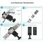 Shangpule Compatible for Samsung Galaxy Watch 3 45mm Bands / Gear S3 Band / Galaxy Watch 46mm Bands, 22mm Stainless Steel Metal Replacement Strap Bracelet Compatible Samsung Gear S3 Classic and S3 Frontier Smartwatch (Black) Shangpule Compatible for Samsung Galaxy Watch 3 45mm Bands / Gear S3 Band / Galaxy Watch 46mm Bands, 22mm Stainless Steel Metal Replacement Strap Bracelet Compatible Samsung Gear S3 Classic and S3 Frontier Smartwatch (Black)
