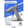 Chandler Tool Hot Glue Gun - 100 Watt Industrial Full Size High Temp Heavy Duty Hot Melt Glue Gun Kit with 10 Pcs Glue Sticks & Patented''Stand-Up'' Base Stand, for Arts & Crafts, DIY, Repairs & More