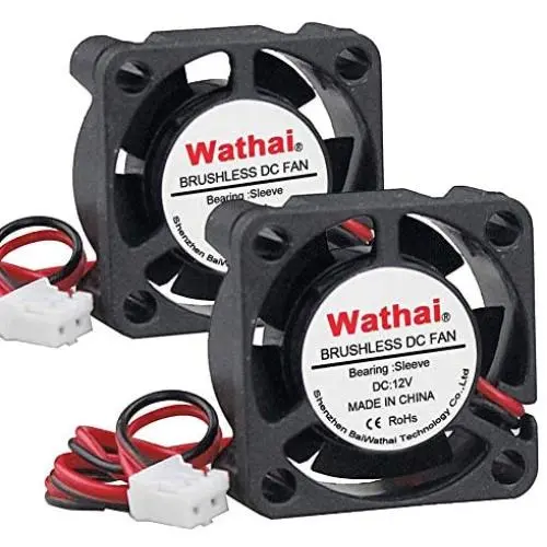 2packs 25x25x10mm 25mm DC Radiator Cooler Fan 12V 2Pin Heatsink Cooling Fans 2packs 25x25x10mm 25mm DC Radiator Cooler Fan 12V 2Pin Heatsink Cooling Fans