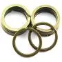 Lind Kitchen 10pcs Bronze Flat Key Ring DIY Keychain Accessories Metal Key Split Ring Diameter 25mm Lind Kitchen 10pcs Bronze Flat Key Ring DIY Keychain Accessories Metal Key Split Ring Diameter 25mm