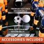 Rally and Roar Foosball Table Game – 56” Standard Size Fun, Multi Person Table Soccer Adults, Families - Recreational Foosball Games Game Rooms, Arcades, Bars, Parties, Family Night