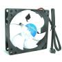 AABCOOLING Super Silent Fan 8 - Silent and Efficient 80mm Fan with 4 Anti-Vibration Pads, CPU Fan, Air Cooler, Airflow Fan, Case Fan - Value Pack 3 Pieces